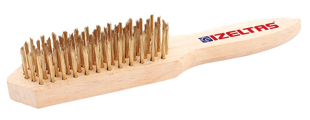 Sıralı Tel Fırça (Ağaç Saplı)