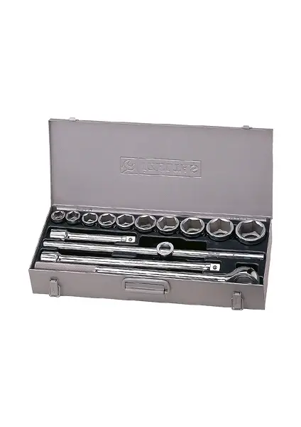 Izeltaş 1119 00 6114 3/4” Altı Köşe Lokma Anahtar Takımı (14 Parça, Mm)