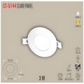 Cata Ct-5144 Eco 3W Panel Led Armatür / Günışığı