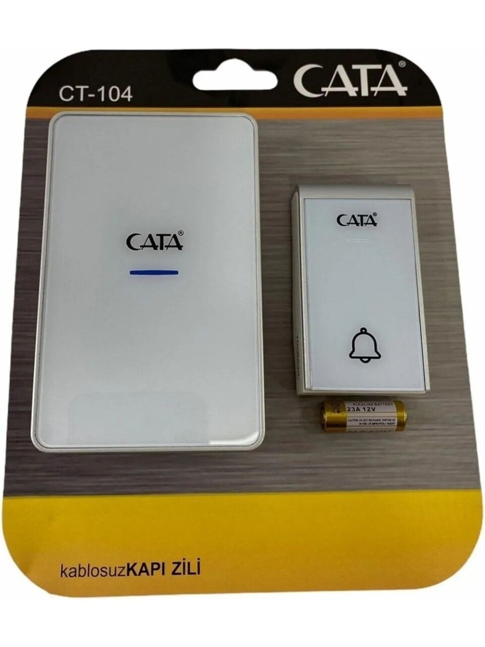 CATA CT 104 Uzaktan Kumandalı Zil Lüks Model Led Işıklı