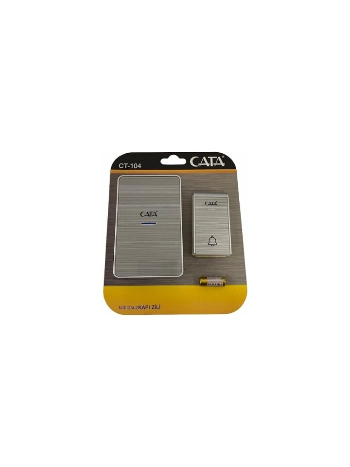 CATA CT 104 Uzaktan Kumandalı Zil Lüks Model Led Işıklı