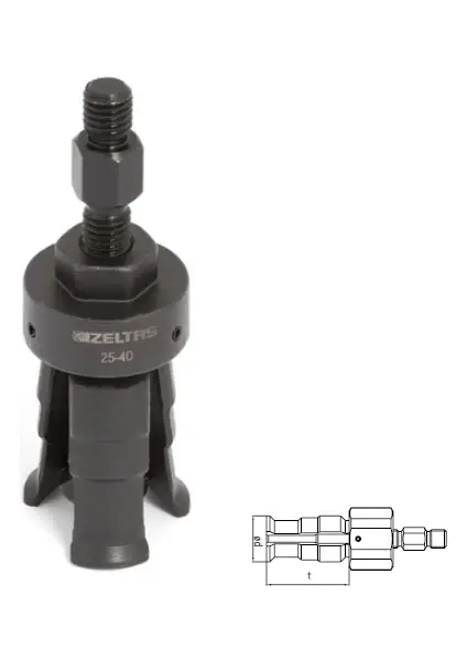 Izeltaş 7120 29 2540 Iç Rulman Çektirme Pensleri - Model B