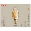 Cata Ct-4280 Rustik Led Buji Ampul / Amber