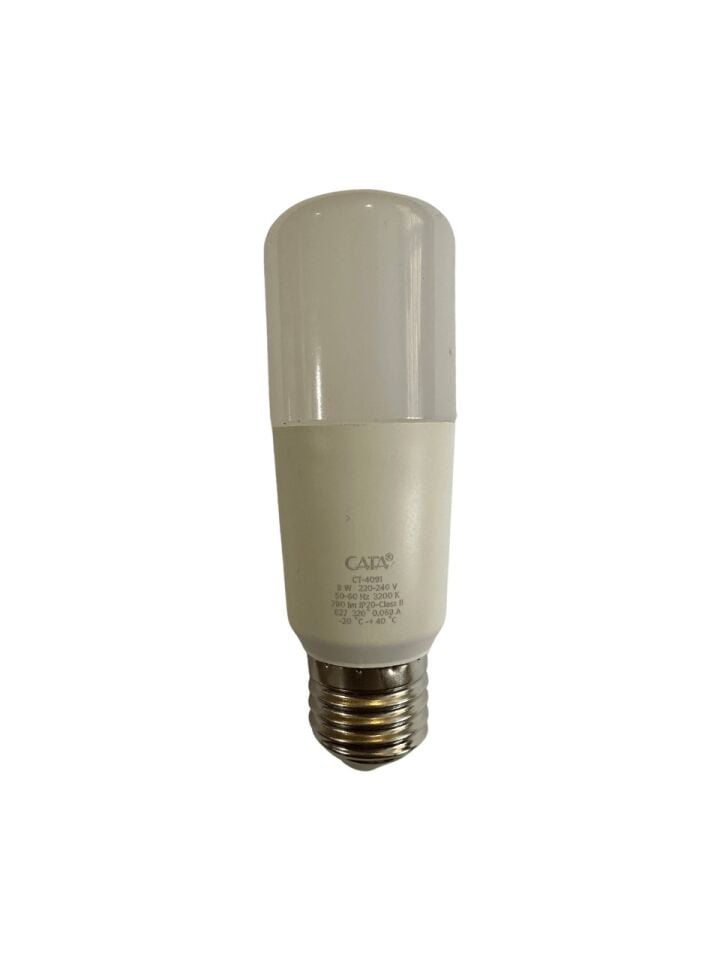 Cata CT-4091 8W 3200K (Günışığı) E27 Duylu LED Ampul