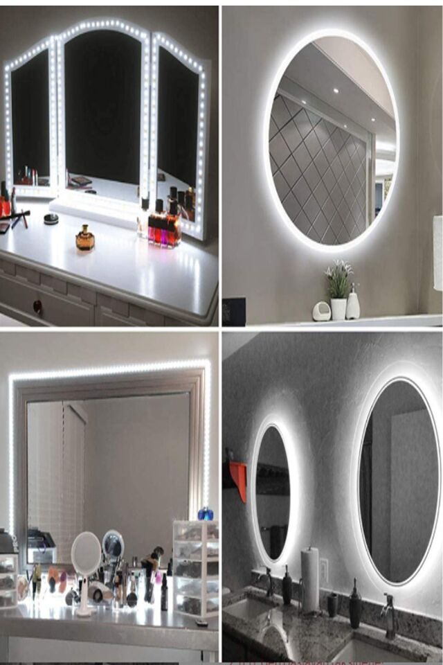 Ct 4487 5 Metre 10 Çip Beyaz Şerit Led Dış Mekan