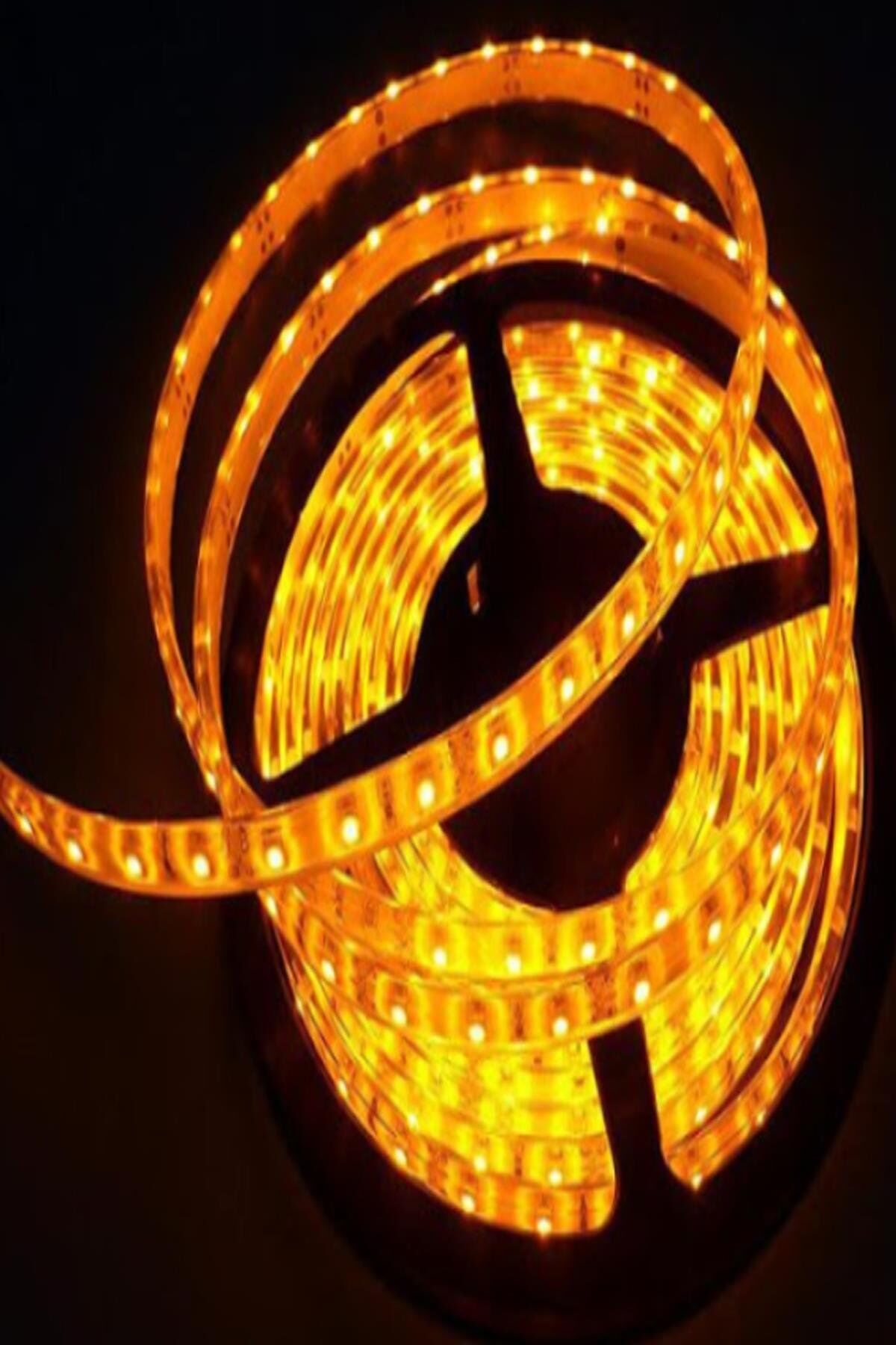 Ct 4492 5 Metre 10 Çip Amber Şerit Led Dış Mekan Ip 44