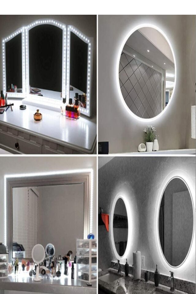 Ct 4535 5 Metre Beyaz Gold Şerit Led İç Mekan Yüksek Lümen