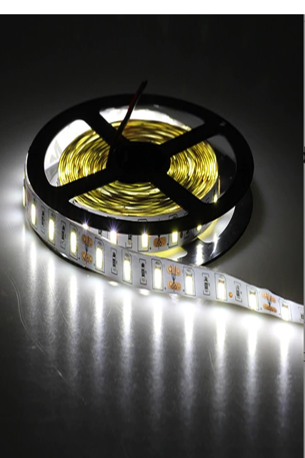 Ct 4535 5 Metre Beyaz Gold Şerit Led İç Mekan Yüksek Lümen