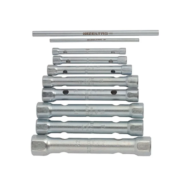 İzeltaş 1800 00 2108 Kovan Anahtar Takımı İki Ağız Mil Dahil