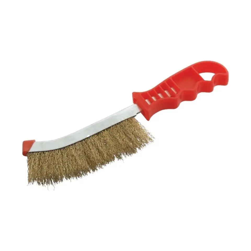 PLASTİK SAPLI YASSI TEL FIRÇA