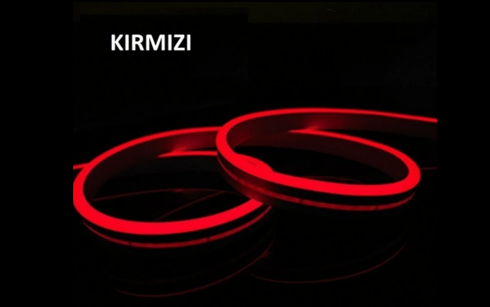 Cata Ct-4455 25 METRE 12V Neon Led Hortum Kırmızı