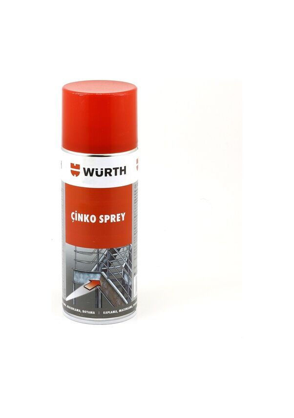 Würth Çinko Sprey Açık Renkli 400 Ml Galvaniz Koruyucu