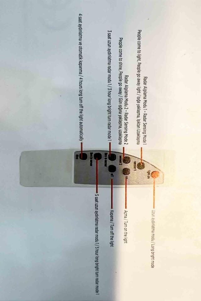 CATA CT 4640 200W Solar Güneş Enerjili Sokak Armatürü 6400K Beyaz Işık