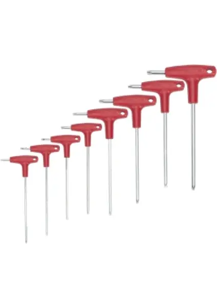 Izeltaş 4909 00 8108 T Tipi Torx Allen Anahtar Takımı (8 Parça)
