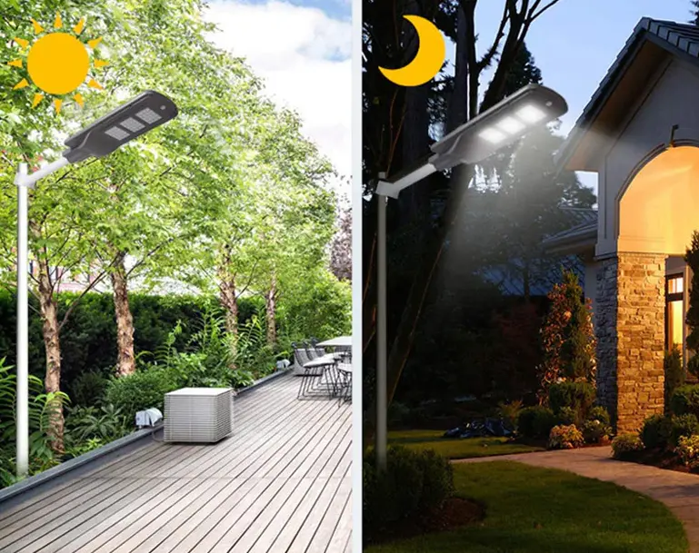 Ct-4641 250w Solar Sokak Armatürü Cata Beyaz Işık