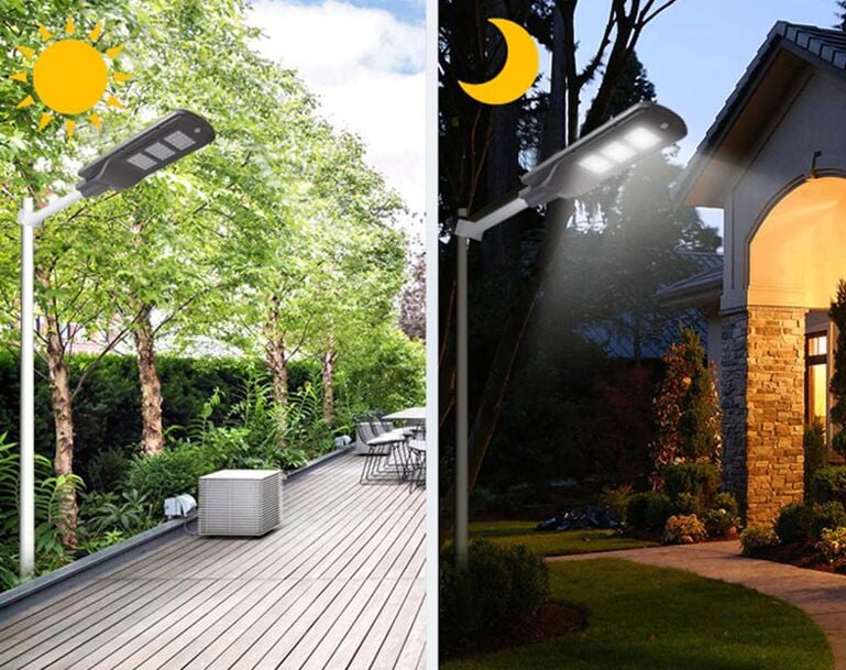 Ct-4641 250w Solar Sokak Armatürü Cata Beyaz Işık