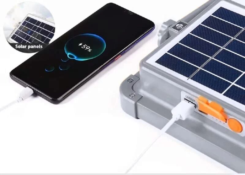 Cata CT-4698 200W 6400K Taşınabilir Şarjlı Solar Projektör