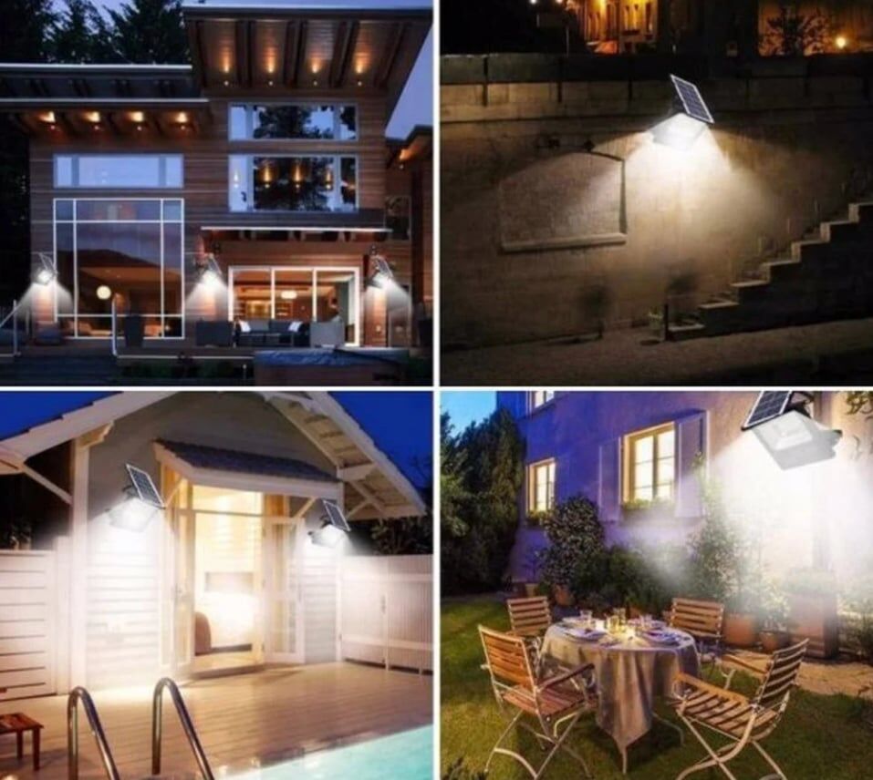 CATA CT 4648 100W Solar Güneş Enerjili Projektör 6400K Beyaz Işık