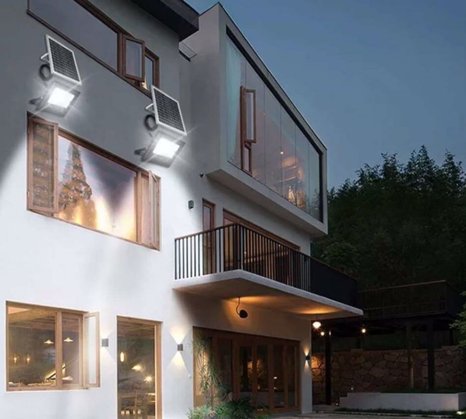 CATA CT 4648 100W Solar Güneş Enerjili Projektör 6400K Beyaz Işık