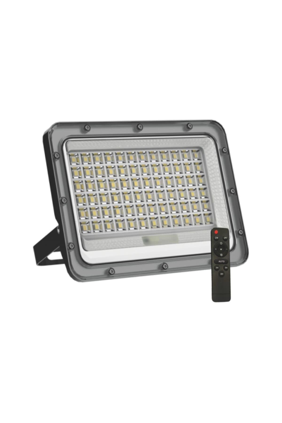 Ct 4649 200W Solar Led Projektör Ip 65 Beyaz 6400K