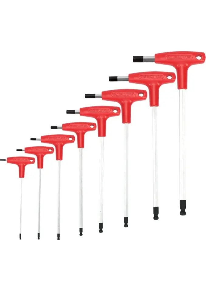 İzeltaş 4921 00 8108 T Tipi Yuvarlak Başlı Allen Anahtar Takımı 8