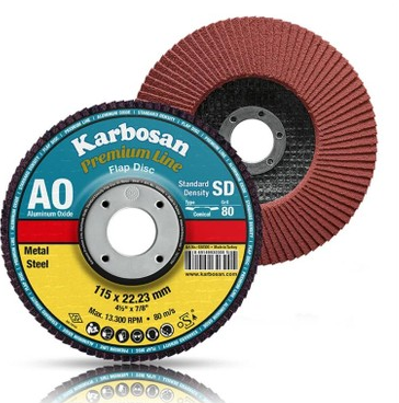 KARBOSAN FLAP DİSKLER 115 ZR FLAP