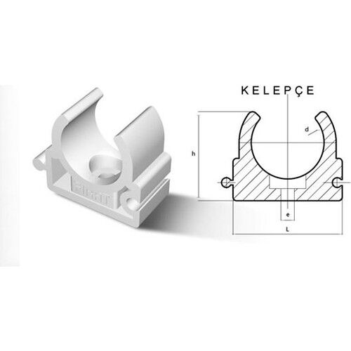 PPRC BORU KELEPÇESİ (10ADET)
