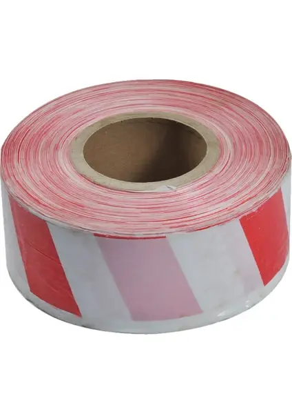 Emniyet Şeridi Kırmızı Beyaz