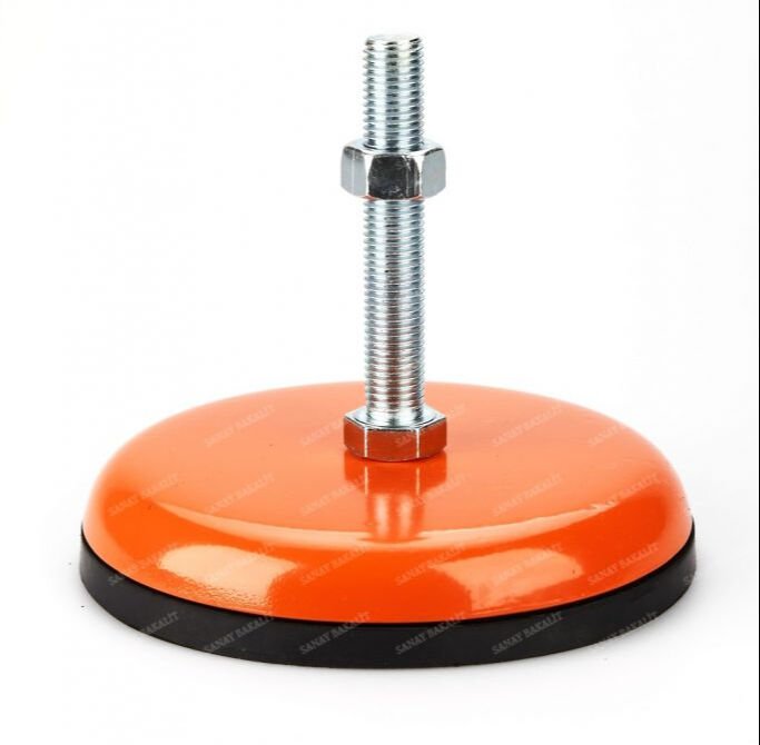 Tezgah Tamponu Bombeli Statik Boyalı M8 (50x13) QR(40)