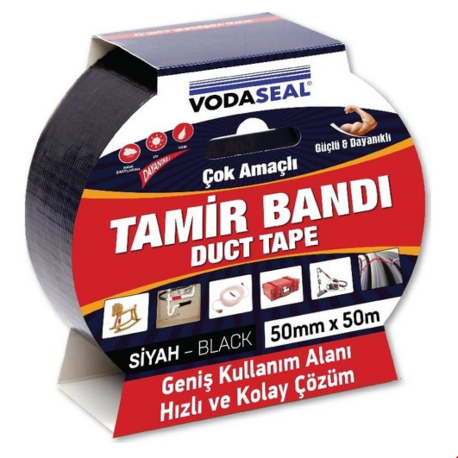 Tamir Bantı 50*25 mt Siyah