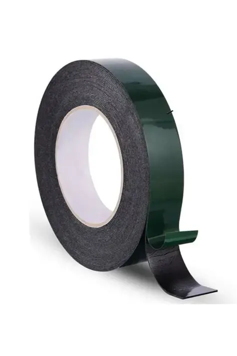 Çift Taraflı Güçlü Yapıştırıcı Yapıştırma Köpük Bant Eva Montaj Bandı Siyah