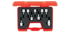 1/2” Lokmalı Star (Torx®) Uç Takımı (55 mm, 9 parça)