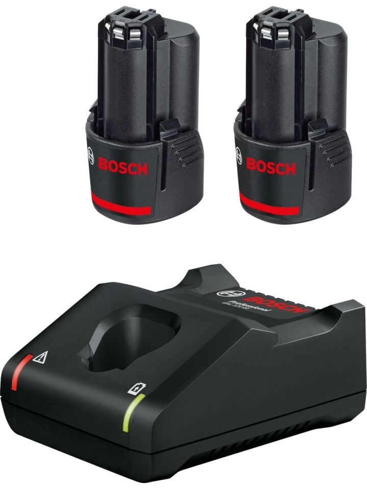 2 x GBA 12V 2.0Ah + GAL 12V-40