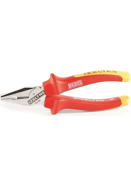 İzeltaş 3020 12 6160 Izoleli Elektrikçi Kombine Pense 1000V
