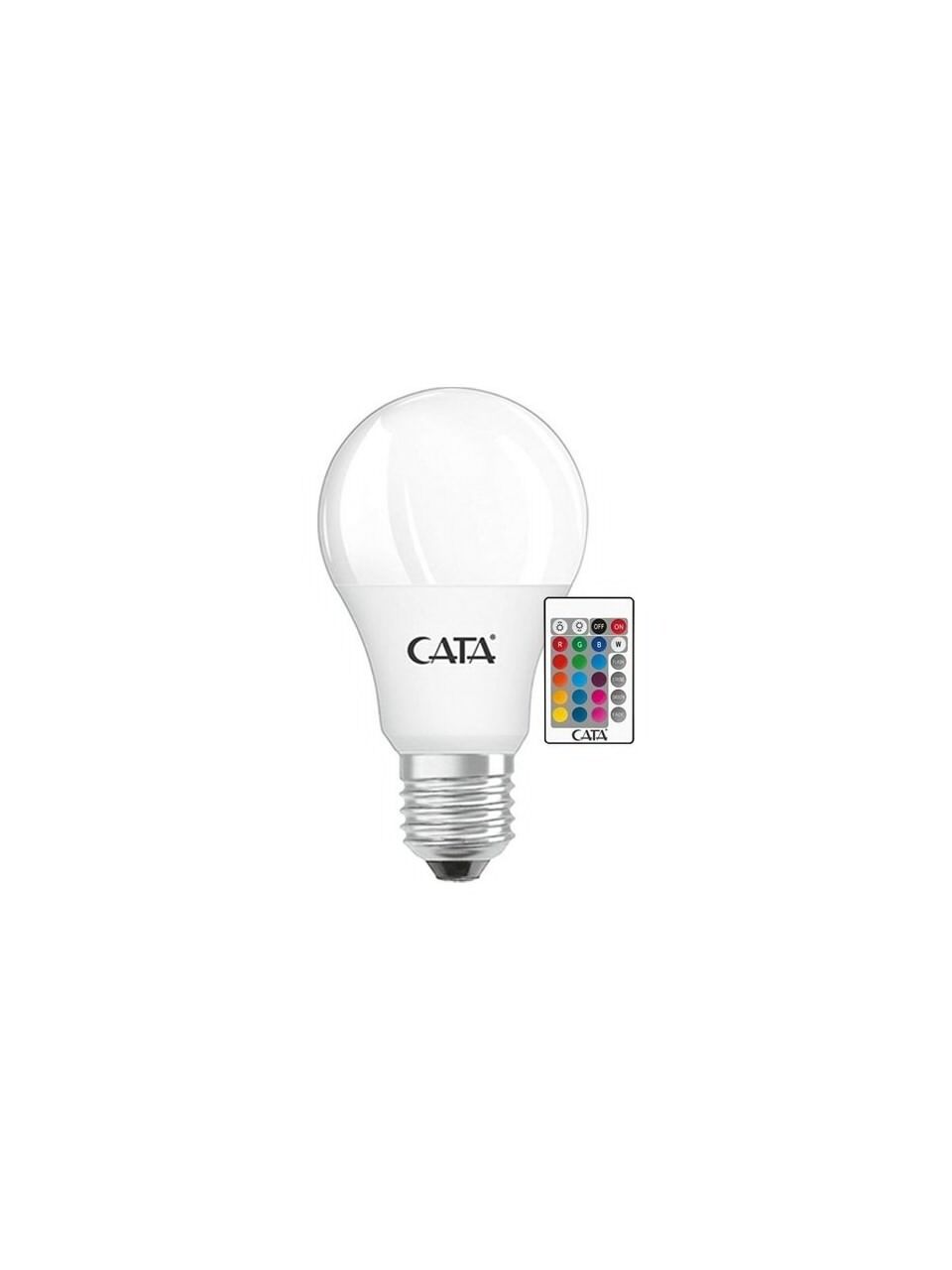 CATA CT 4058 Led Ampul 9W RGB Kumandalı E27 Duy