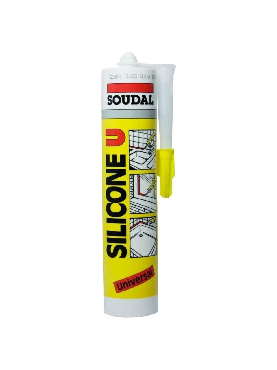 Soudal Silikon Beyaz 280 ML