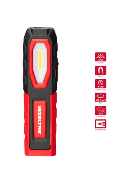 İzeltaş 400 LM Cob Led Çalışma Lambası 14000 005386