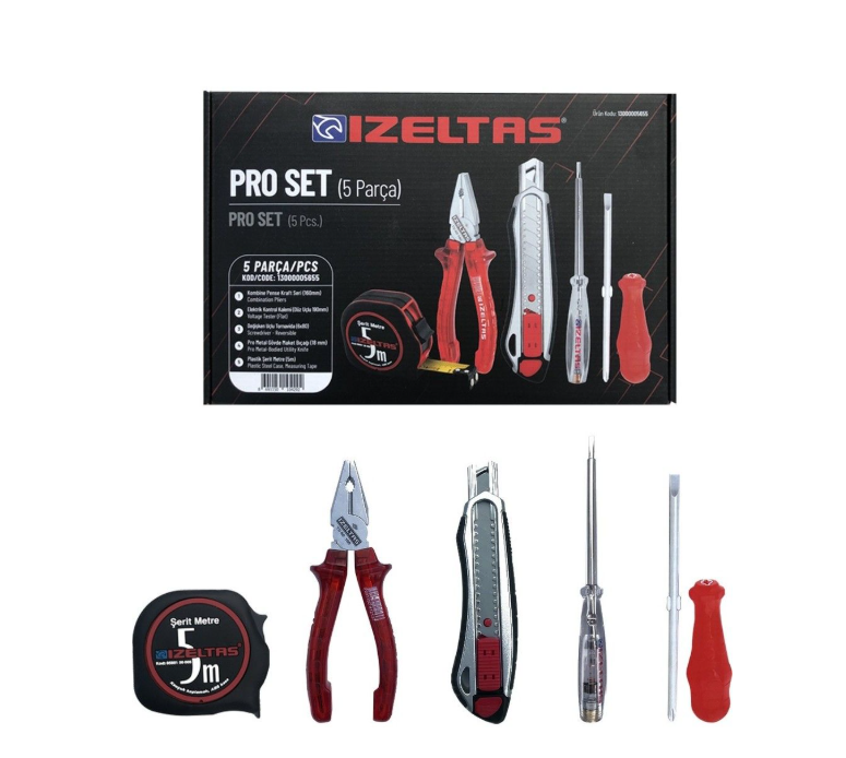 İzeltaş 5'li Pro Set 13000 005655