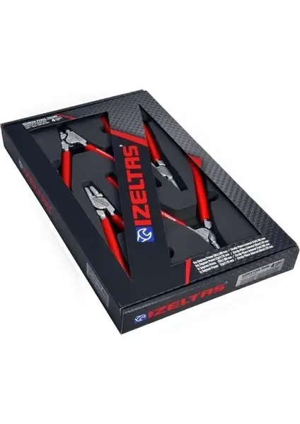İzeltaş 3335 00 1004 Segman Pense Takımı (4 Parça)