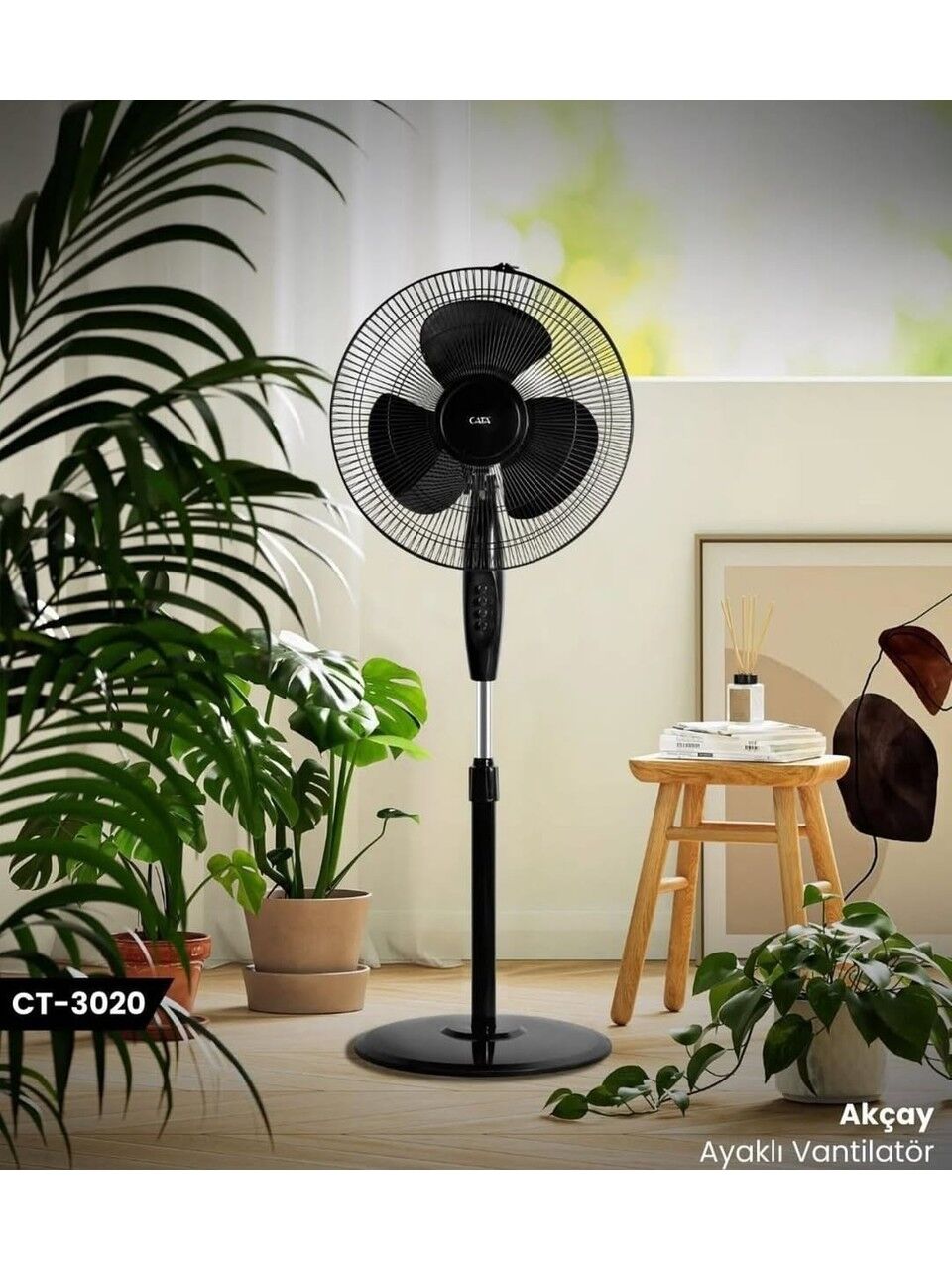 Cata CT 3020 Akçay 38W Ayaklı Vantilatör