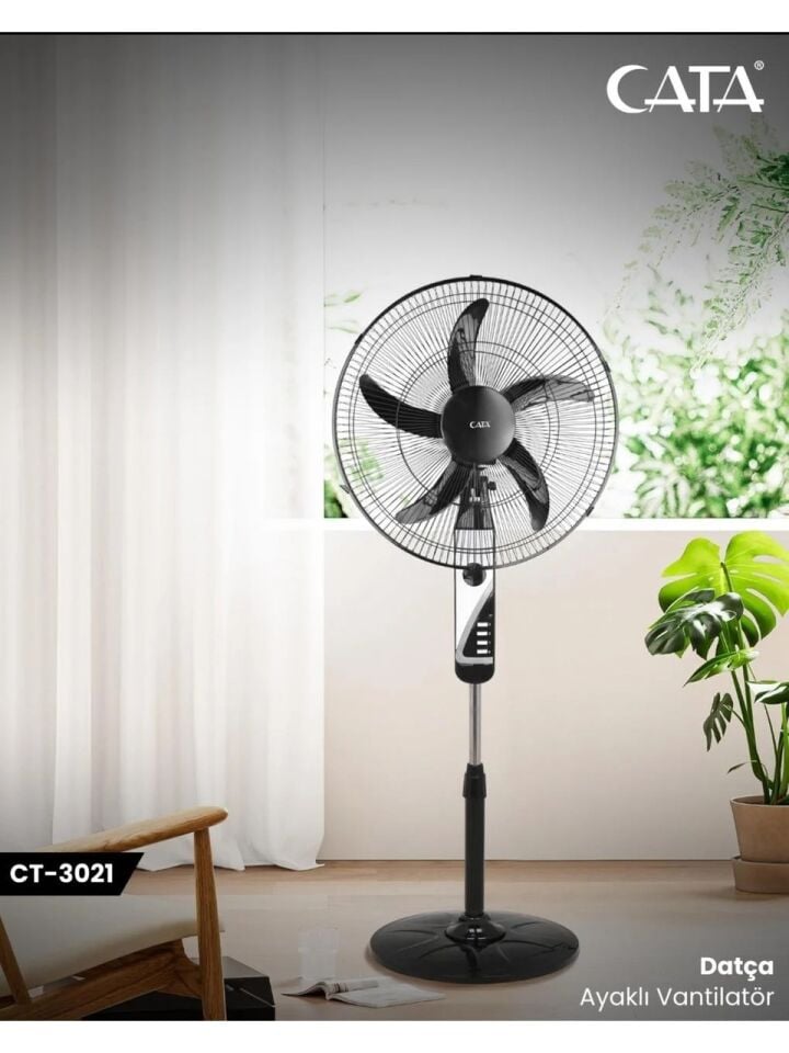 CATA CT 3021 Datça 50W Ayaklı Vantilatör