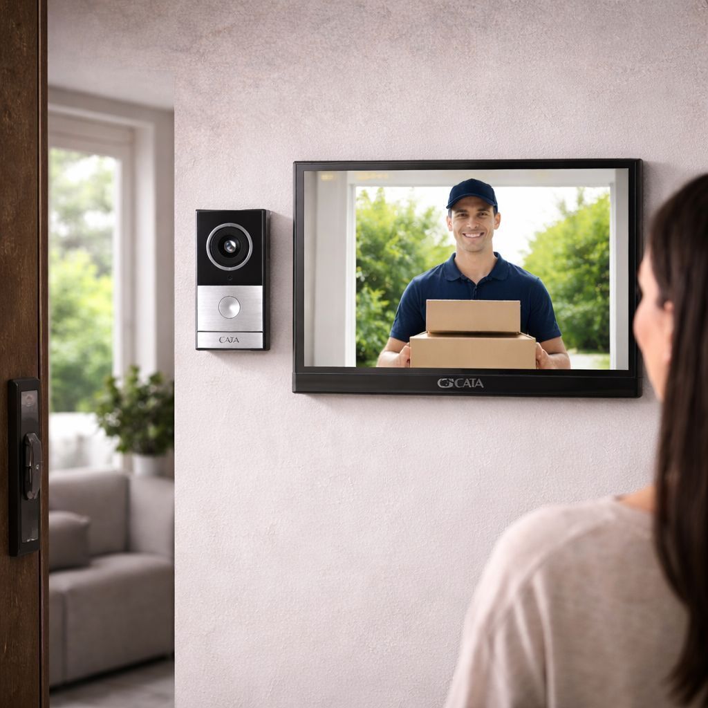 Cata Akıllı Villa Set (Görüntülü Diyafon) CT-4030