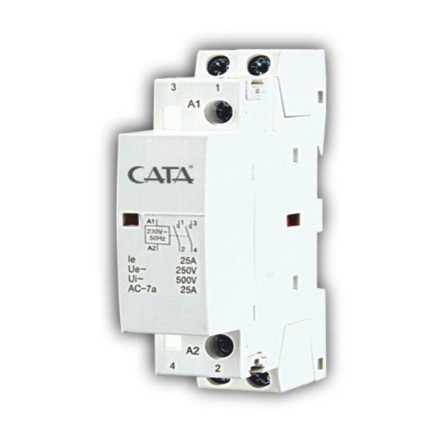 CATA CT 9183 25A Sesiz Modüler Aydınlatma Kontaktörü