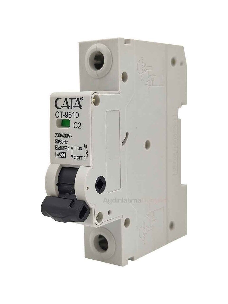 CATA CT 9610 1X2A 4.5kA C Tipi Otomatik Sigorta