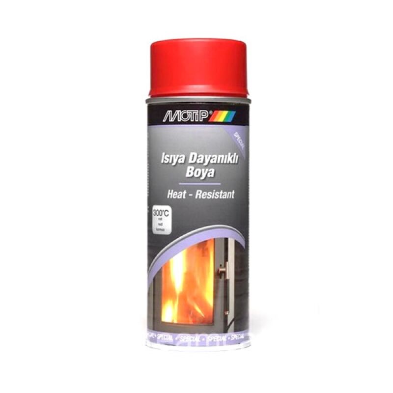Motip Isıya Dayanıklı Kırmızı Sprey Boya 400 ML