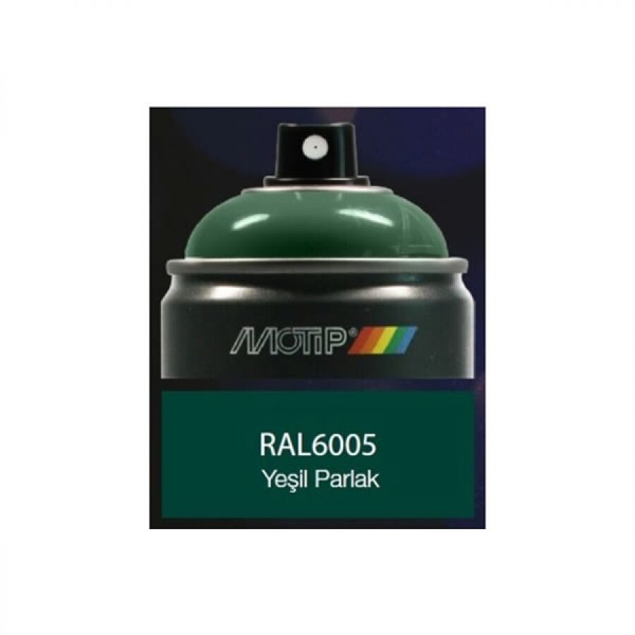Motip Carat RAL6005 Yeşil Parlak Sprey Boya 400 ML