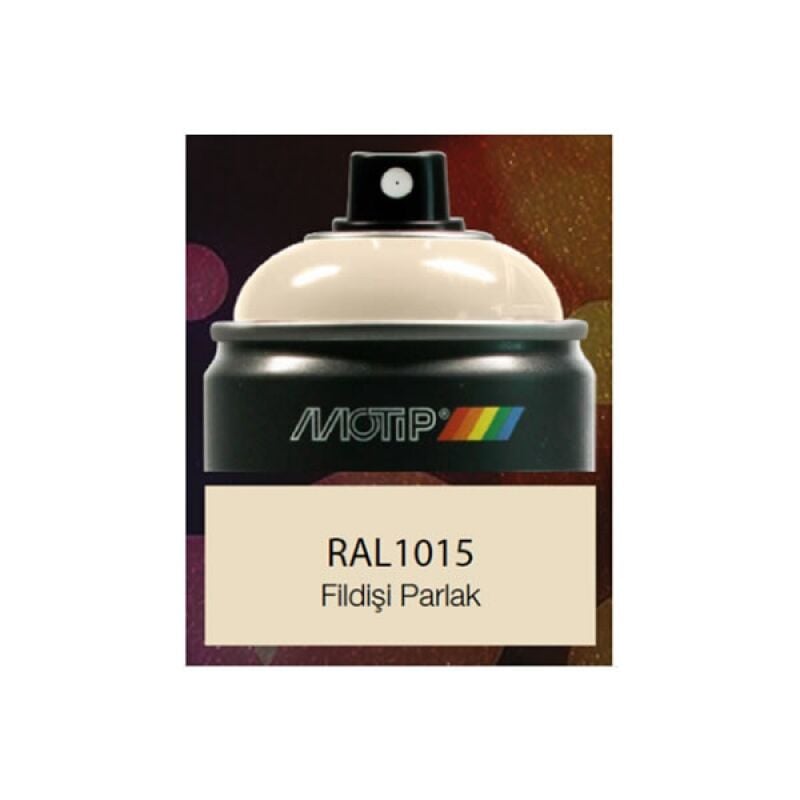 Motip Carat RAL1015 Fildişi Parlak Sprey Boya 400 ml
