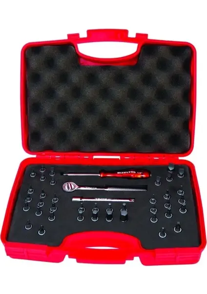 Izeltaş 1107 00 1042 1/4” Bits Uçlu Lokma Set (42 Parça)
