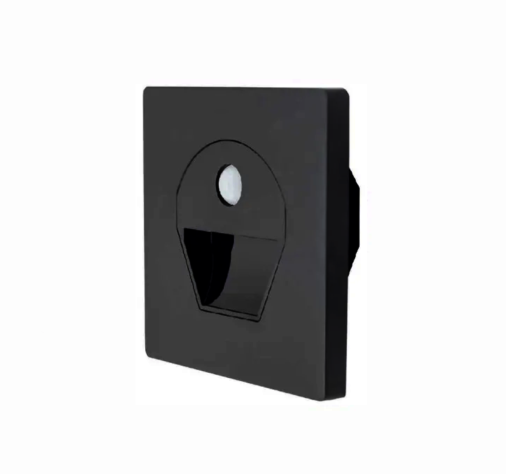 CATA CT 5170 1W Siyah Kasa Sensörlü Koridor Aydınlatması