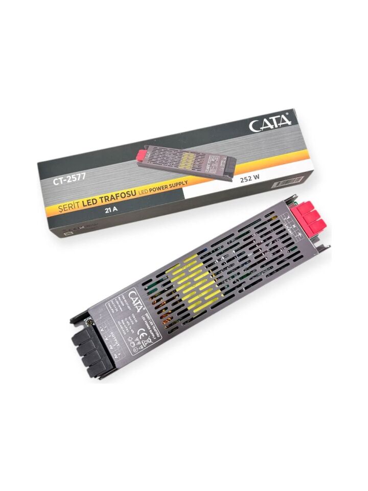 CATA CT 2577 21A Fansız Şerit Led Trafosu 250W